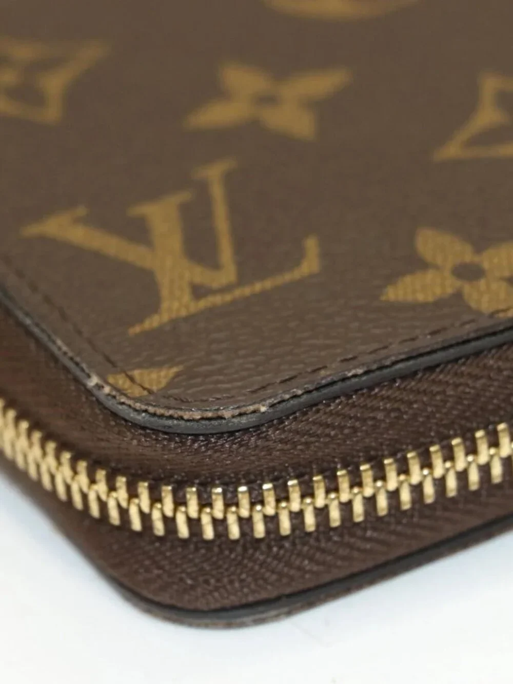 Louis Vuitton Monogram Zippy Wallet Zipper Long SD4105 - Brown